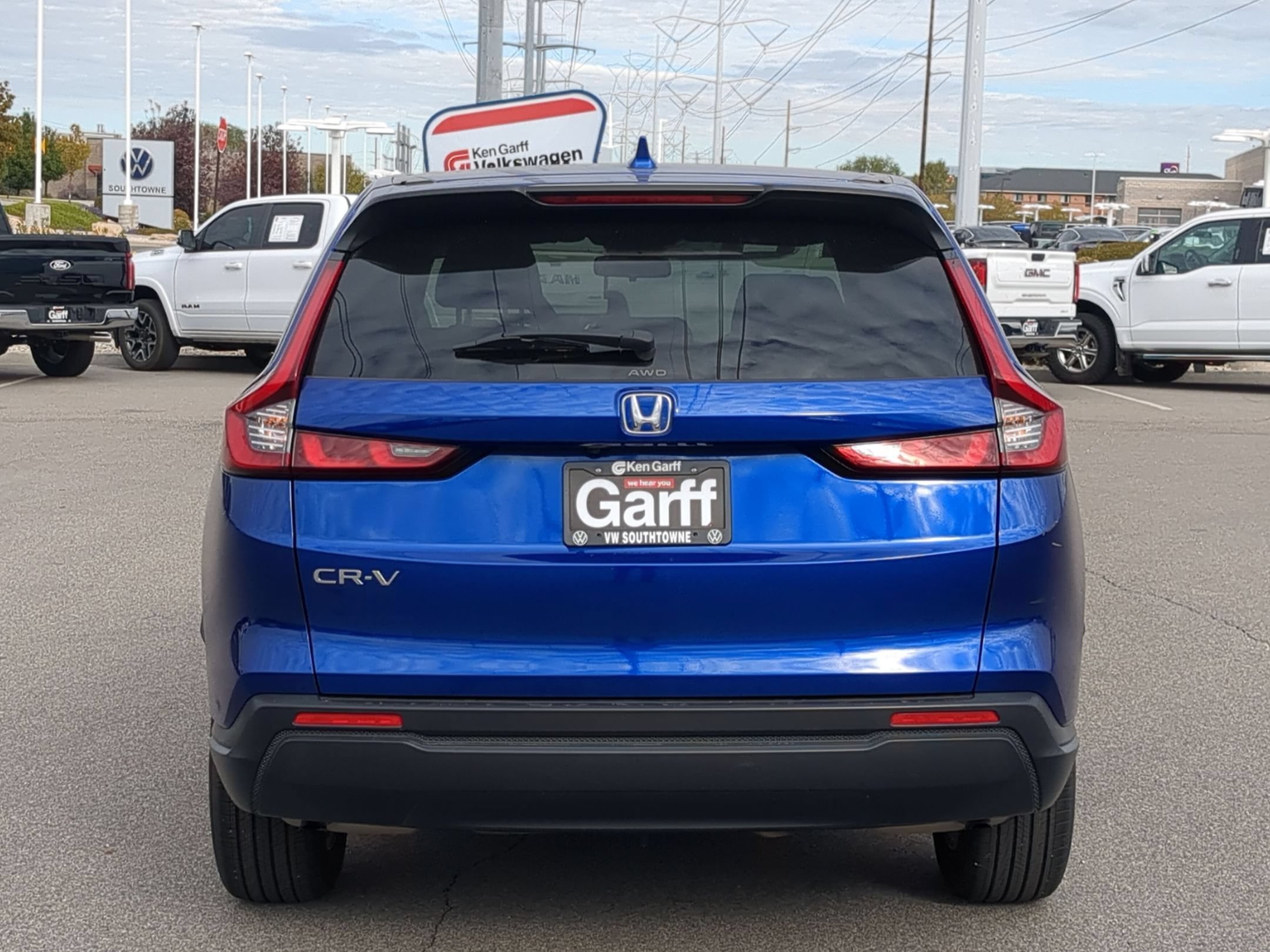 Used 2024 Blue Honda EX image 4