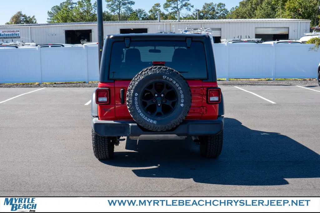 Used 2023 Red Clearcoat Jeep Sport image 5