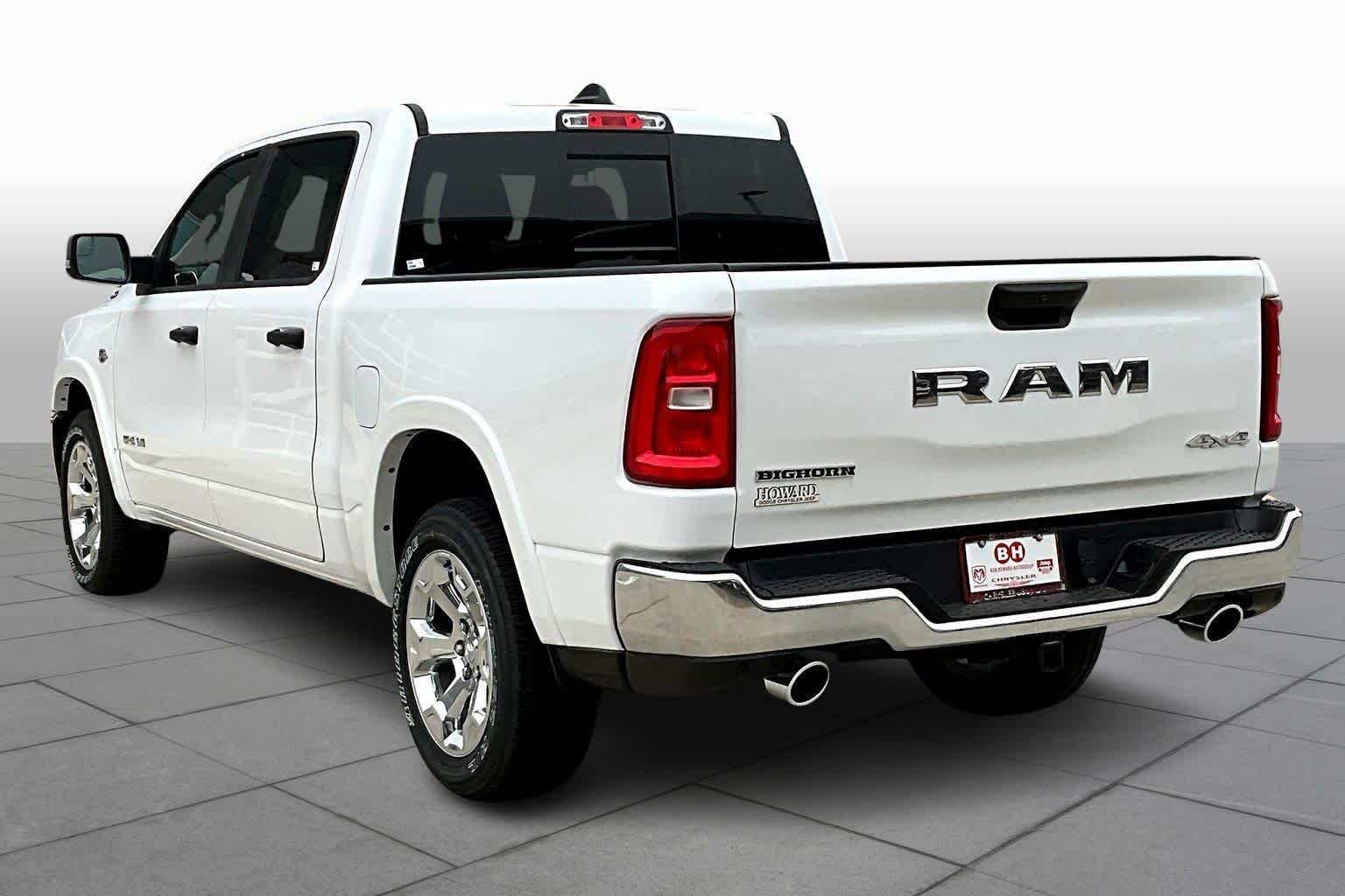 New 2026 Bright White Clear-Coat Exterior Paint RAM Big Horn image 13