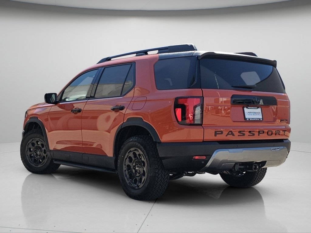 New 2026 Sunset Orange Honda TrailSport Blackout Elite image 61