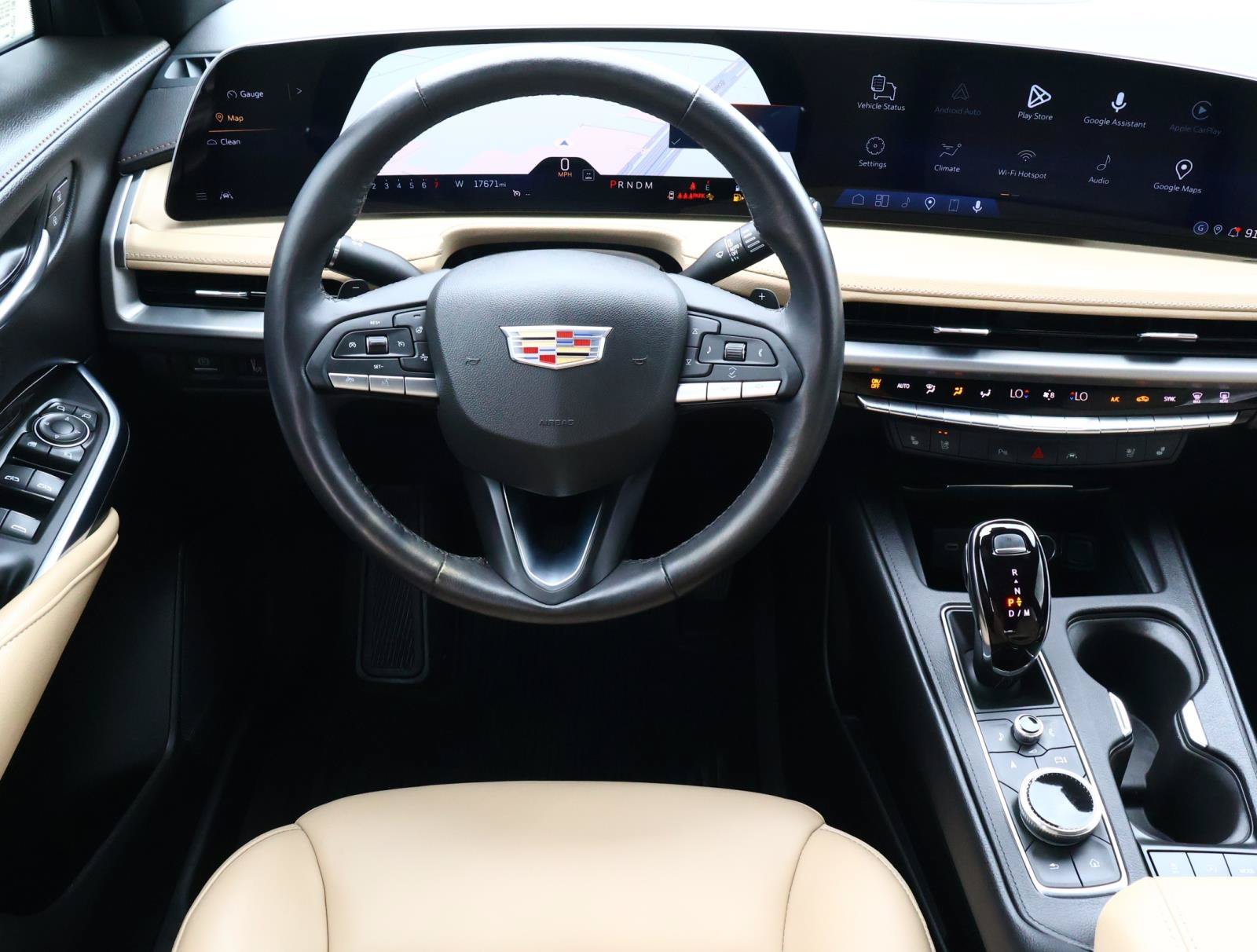 Certified Used 2024 Crystal White Tricoat Cadillac Premium Luxury image 14