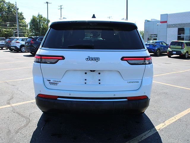 Used 2021 Bright White Clearcoat Jeep Limited image 6