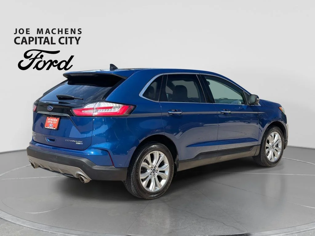 Used 2020 Blue Ford Titanium image 5