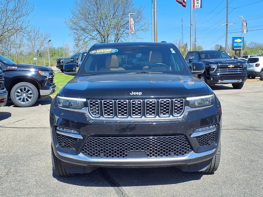 Used 2024 Black Jeep Summit Reserve image 2