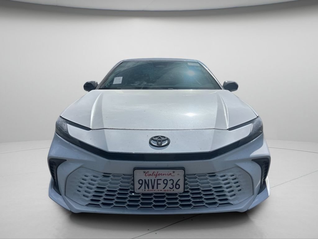 Used 2025 Midnight Black Metallic Toyota XSE image 3