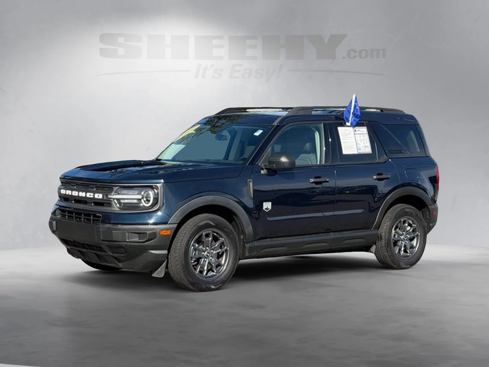 Certified Used 2022 Alto Blue Metallic Tinted Clearcoat Ford Big Bend image 16