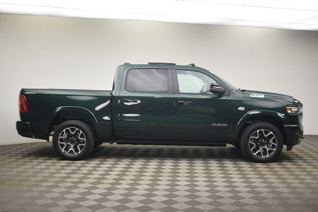 New 2026 Serrano-Green Metallic Exterior Paint RAM Laramie image 4