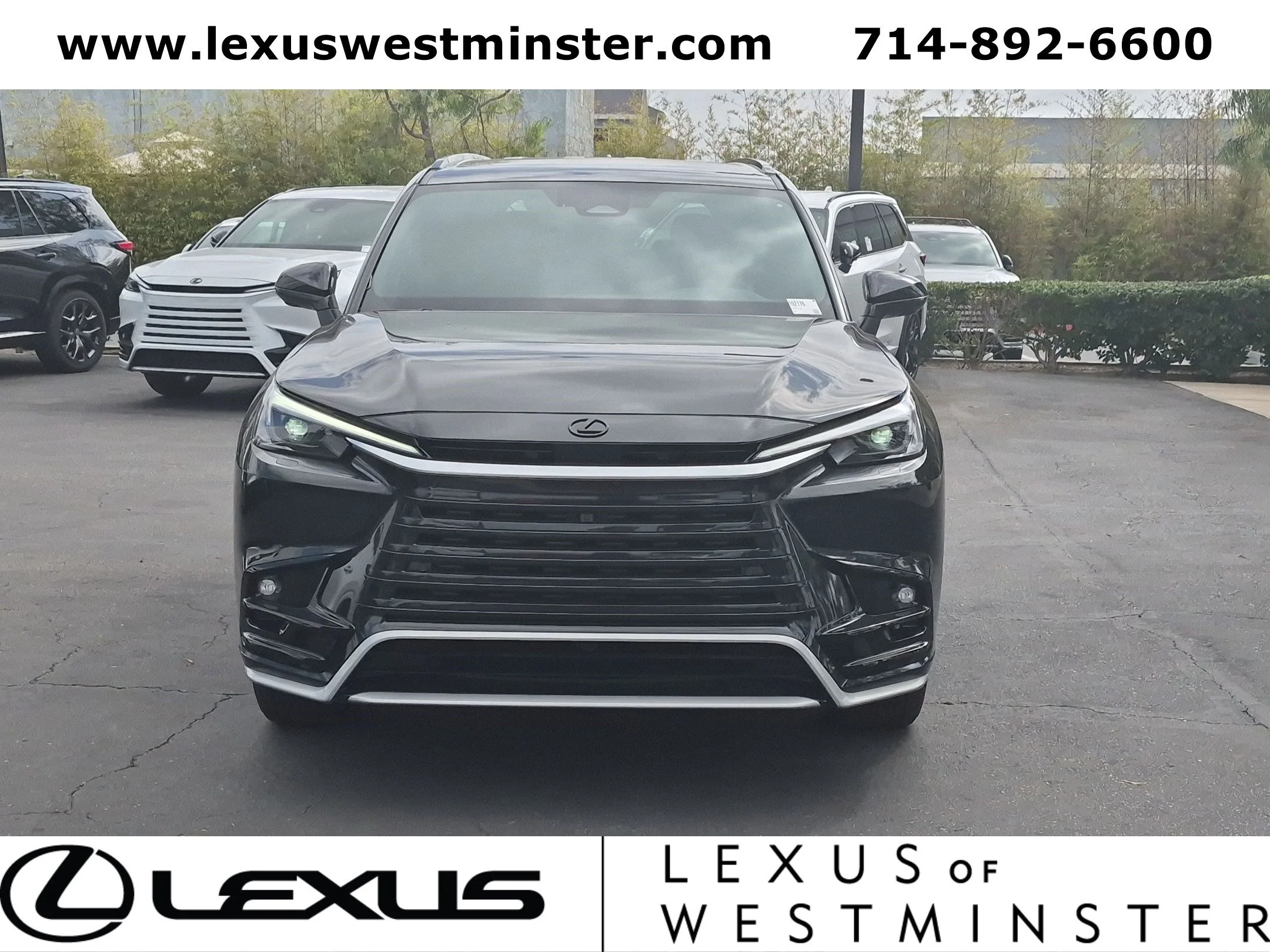New 2026 Caviar Lexus TX 500h F SPORT PERFORMANCE PREMIUM AWD image 2