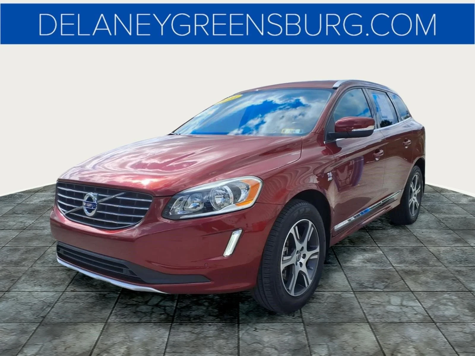 Used 2015 Flamenco Red Metallic Volvo T6 Premier Plus image 7