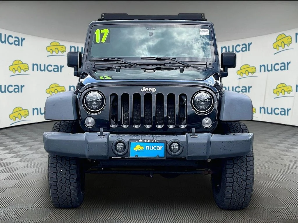 Used 2017 Black Clearcoat Jeep Unlimited Sport image 2