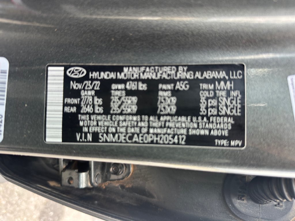 Used 2023 Gray Hyundai Limited image 20