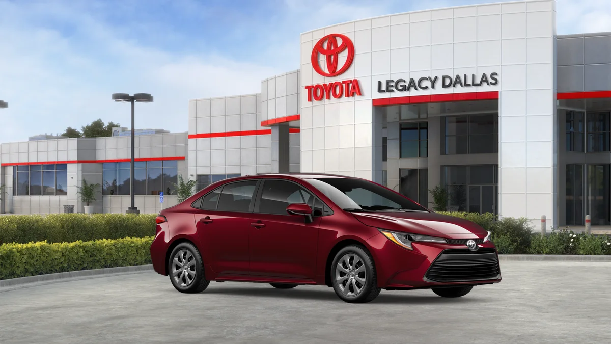 New 2026 Ruby Flare Pearl Toyota LE image 15