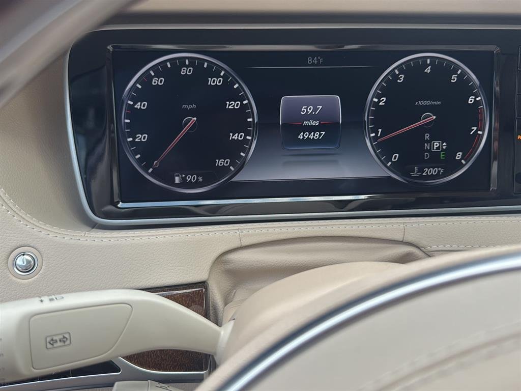 Used 2015 Lunar Blue Metallic Mercedes-Benz S 550 image 2