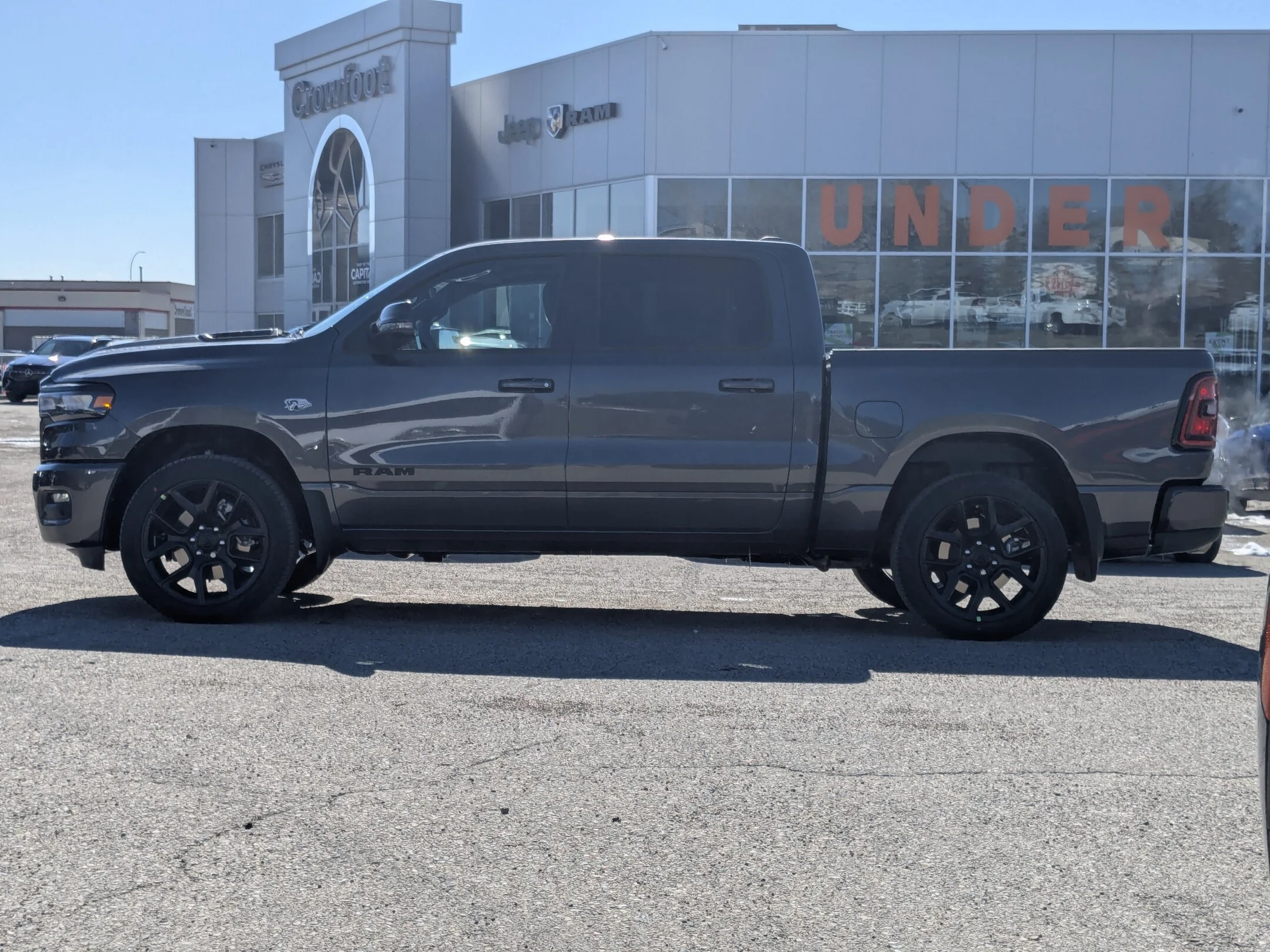 New 2026 Grey RAM Sport - - Night Edition - Level 1 Grp - Pano Sunroof - Harman/Kardon Audio & More! image 5