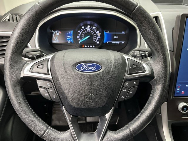 Used 2021 Rapid Red Metallic Tinted Clearcoat Ford SEL image 16