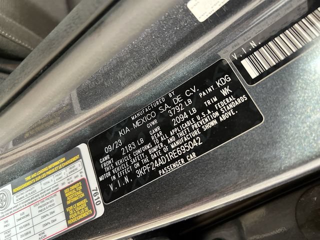 Certified Used 2024 Gravity Gray Kia LXS image 39