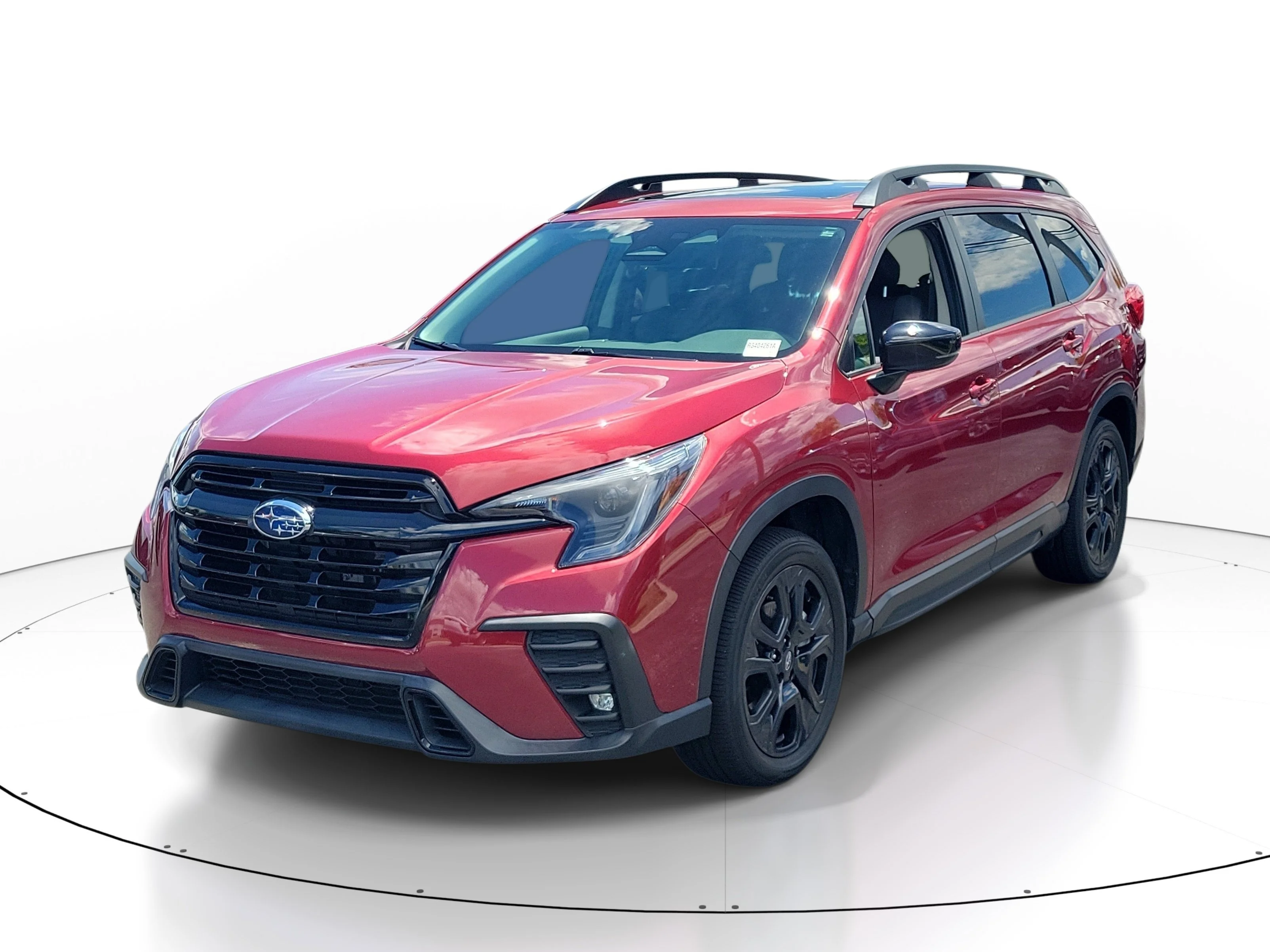 Used 2024 Crimson Red Pearl Subaru Onyx Edition image 3