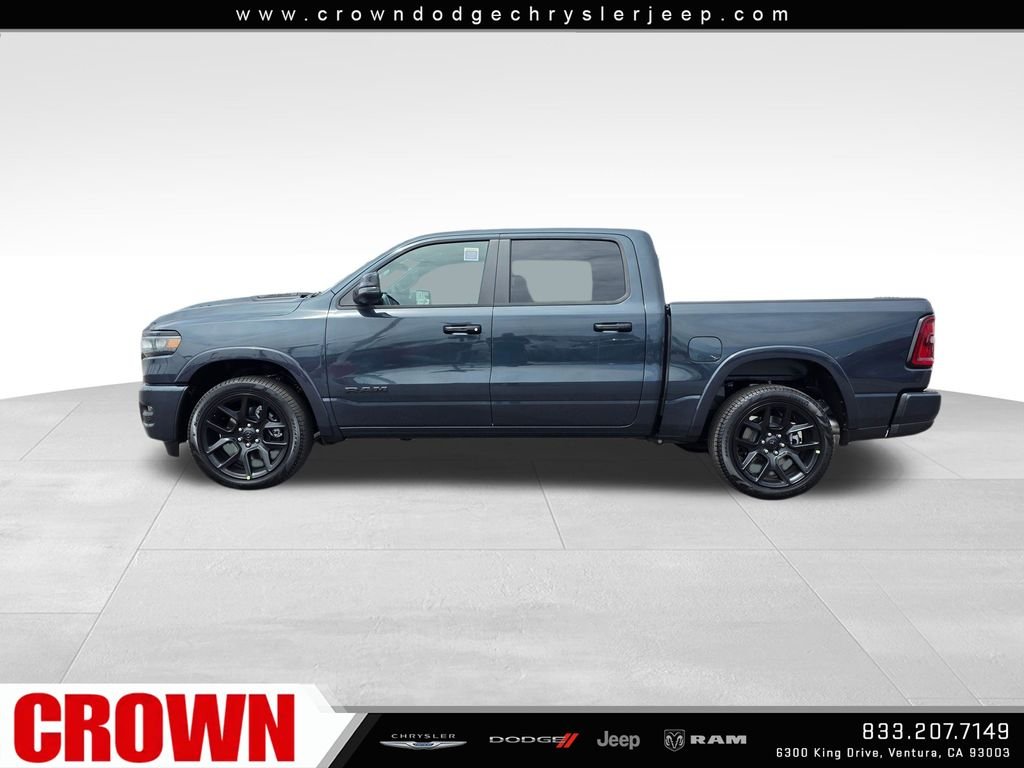New 2026 Forged Blue Metallic Exterior Paint RAM Laramie image 8