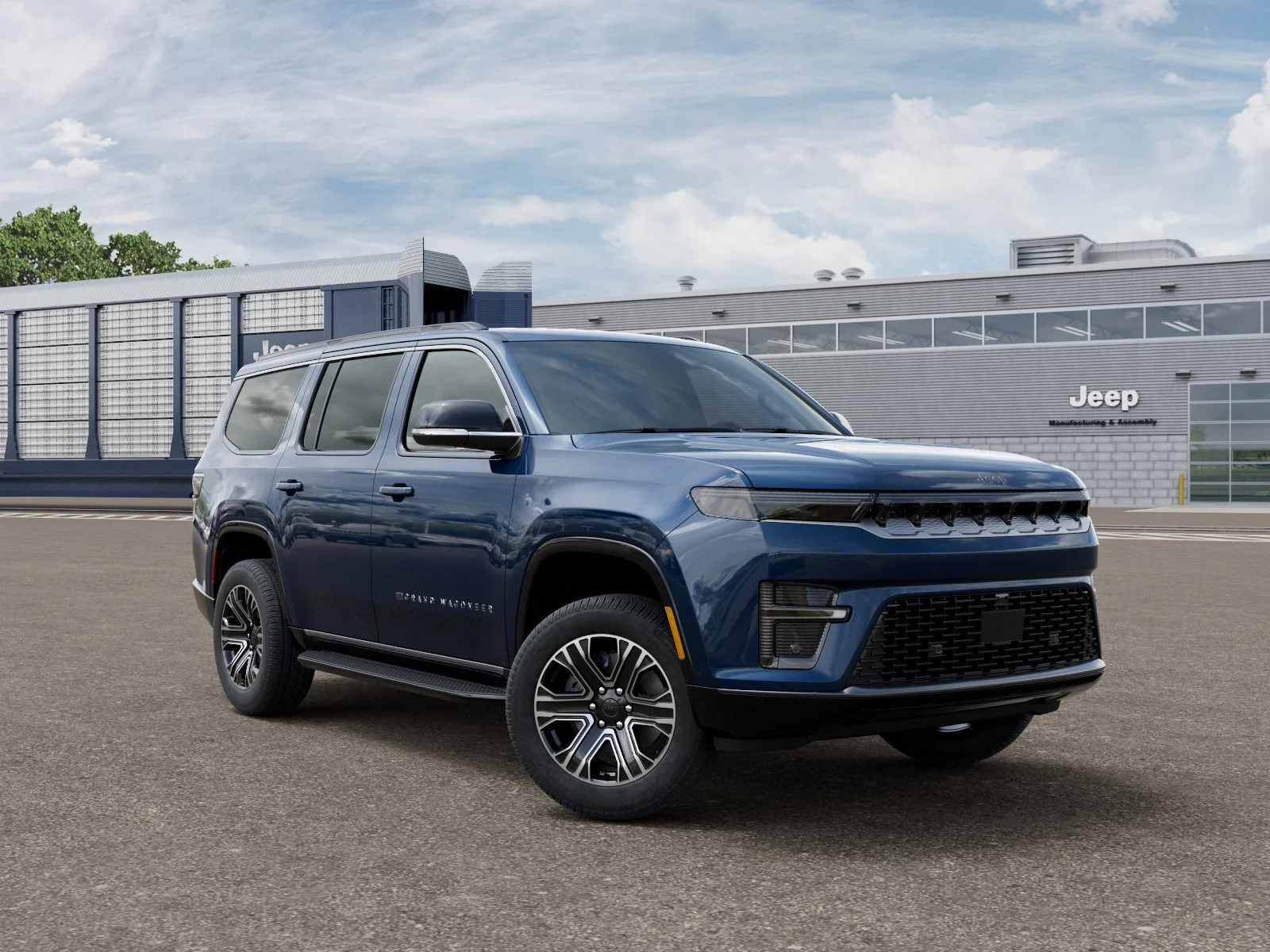 New 2026 Fathom Blue Pearlcoat Jeep BASE image 5
