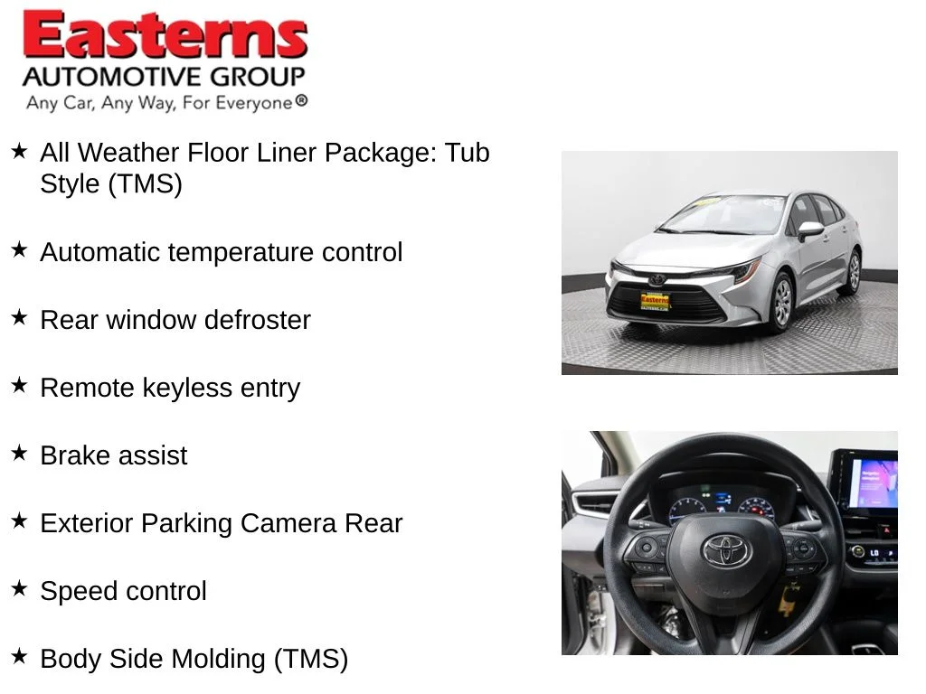 Used 2024 Silver Toyota LE image 11