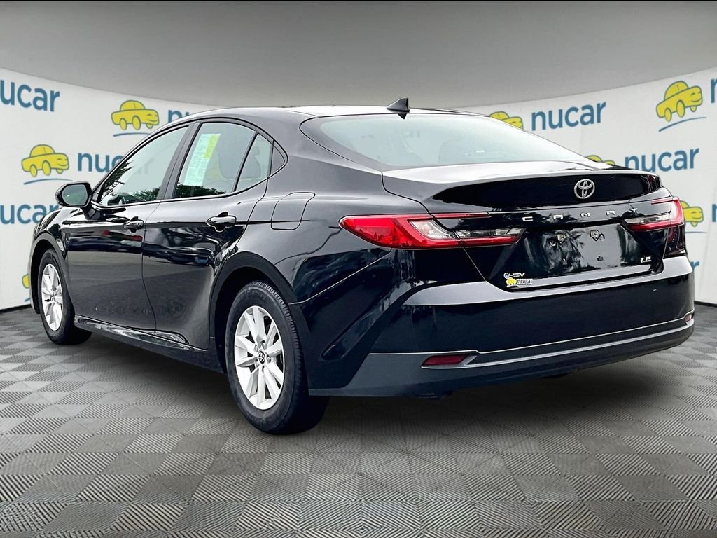 Used 2025 Black Toyota LE image 4