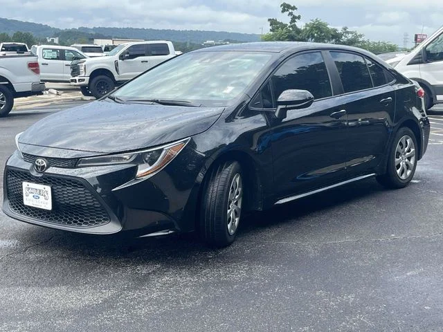 Certified Used 2021 Black Toyota LE image 8