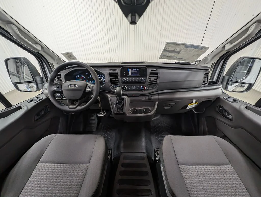 New 2025 Oxford White Ford Cargo Van image 2
