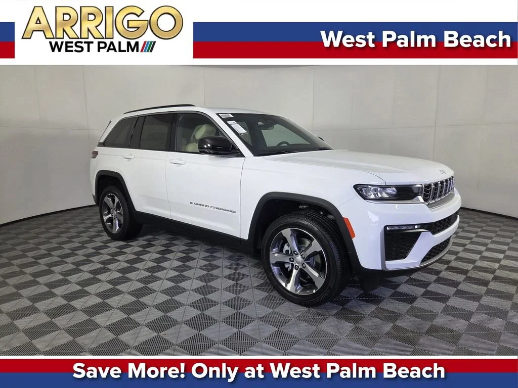 New 2026 Bright White Clear-Coat Exterior Paint Jeep Limited image 1