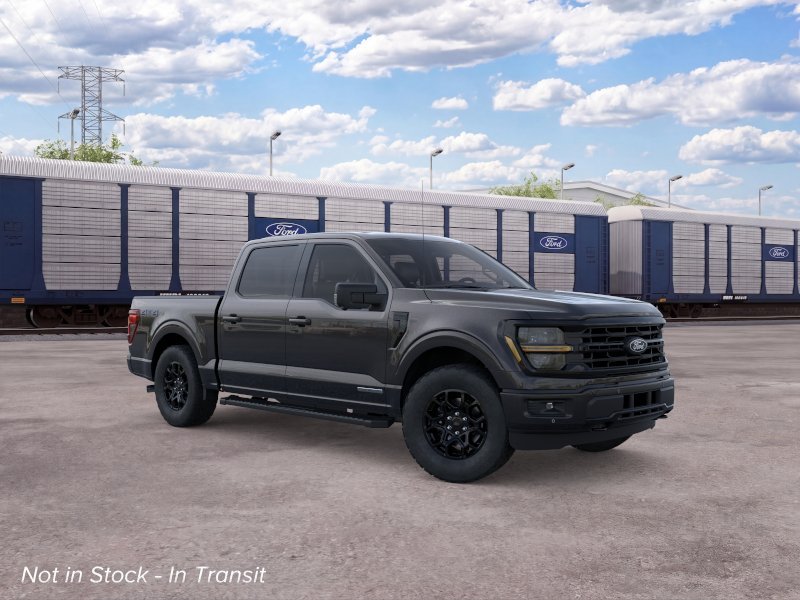 New 2026 Agate Black Metallic Ford XLT image 1