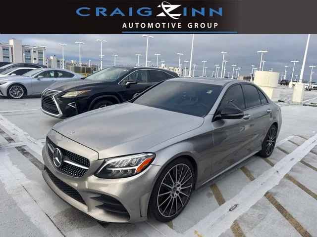 Used 2019 Silver Mercedes-Benz C 300 image 1