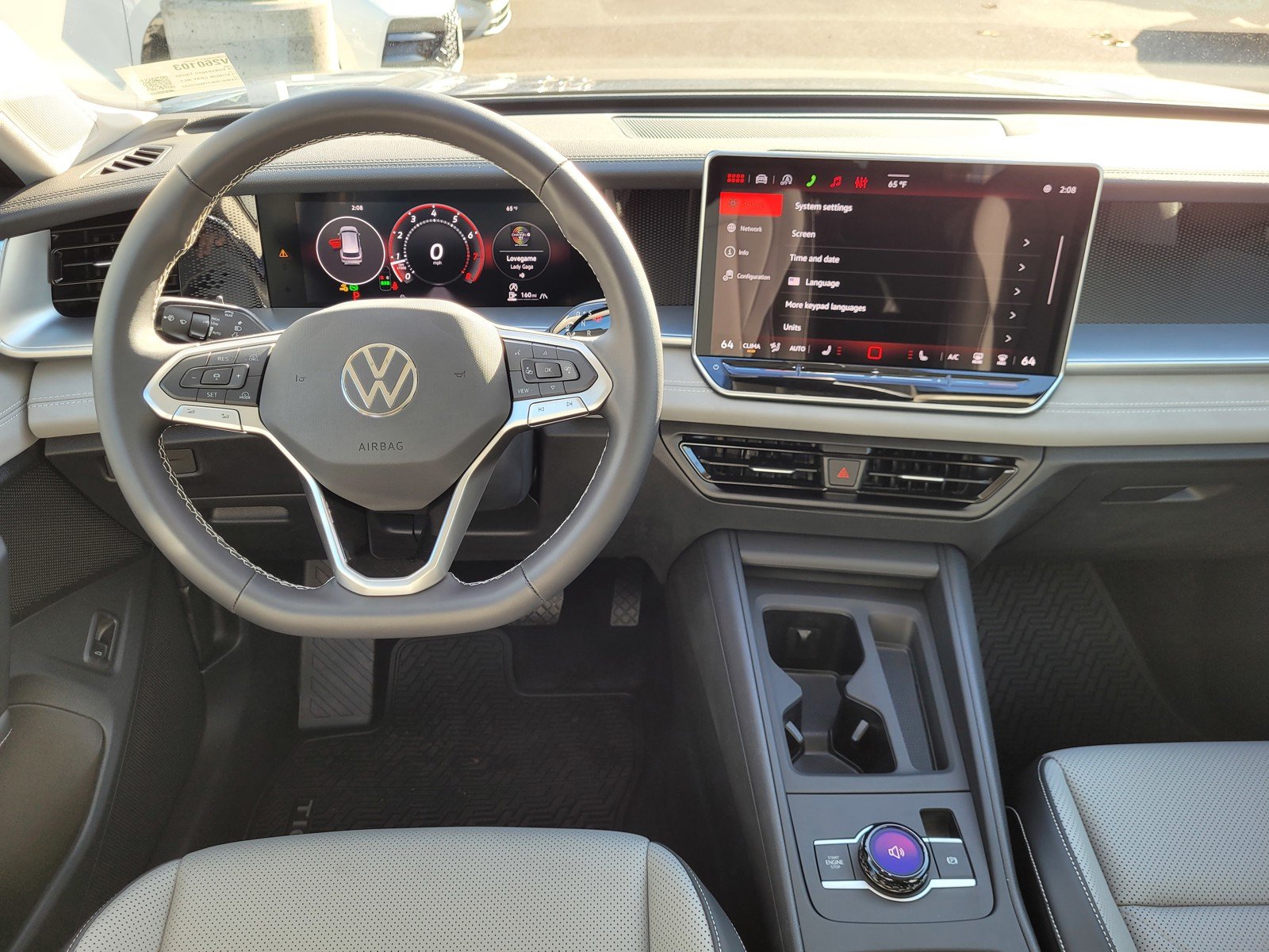 New 2026 Gray Volkswagen 2.0T SE image 8