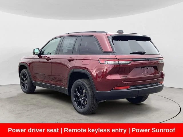 New 2025 Velvet Red Pearlcoat Jeep ALTITUDE X 4X4 image 3