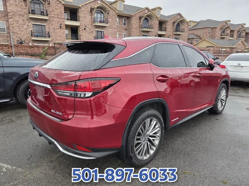 Used 2020 RED LEXUS RX 450H AWD image 10
