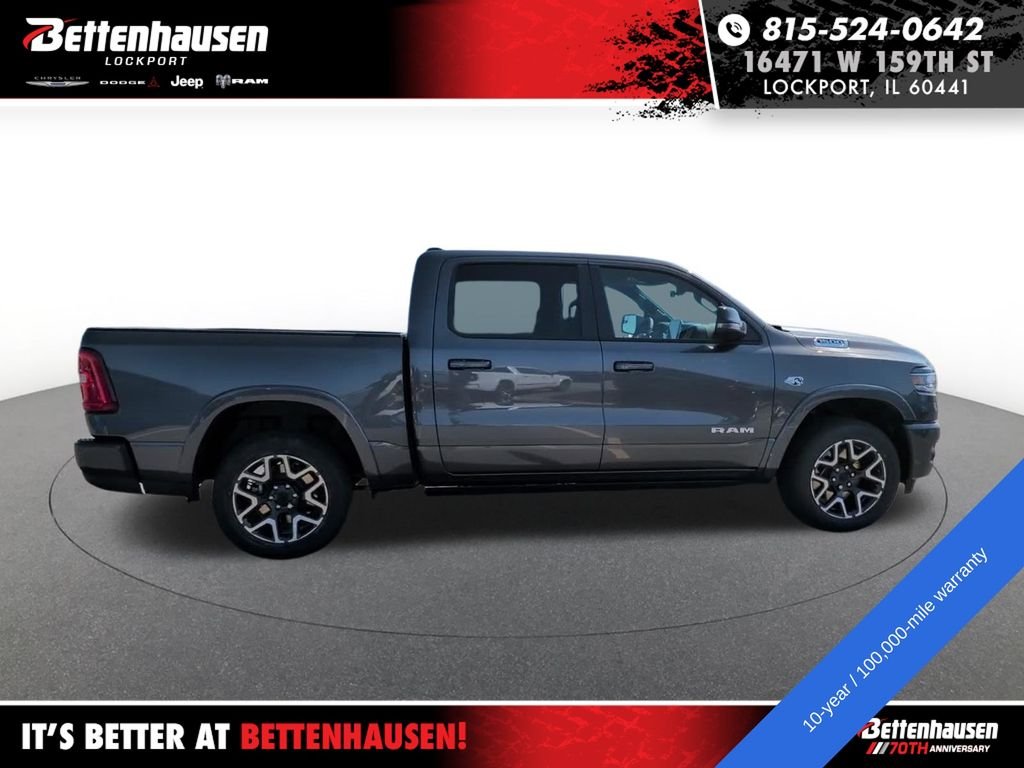 New 2026 Granite Crystal Metallic Clear-Coat Exterior Paint RAM Laramie image 5