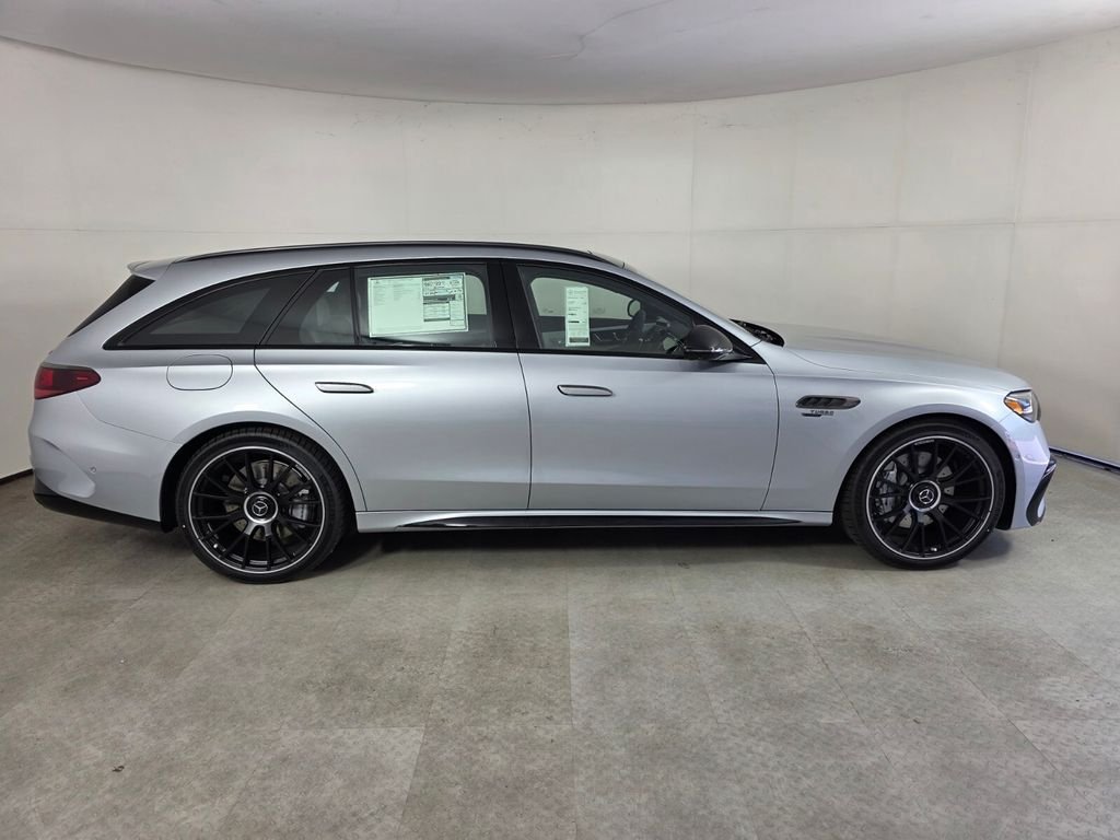 New 2026 Cirrus Silver Metallic Mercedes-Benz AMG® E 53 E 4MATIC+ Wagon image 3