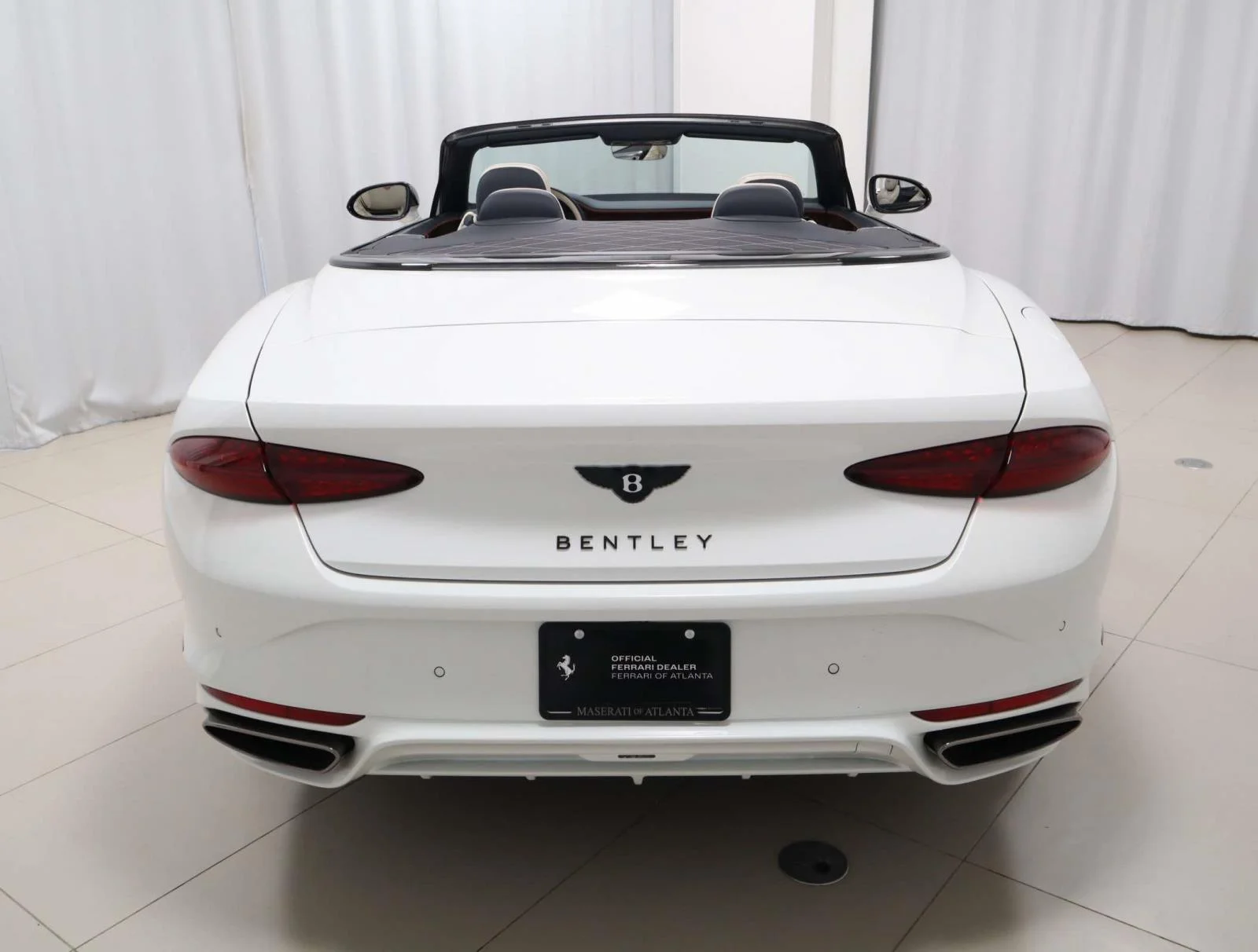 Used 2025 Glacier White Bentley GT Speed Convertible image 5