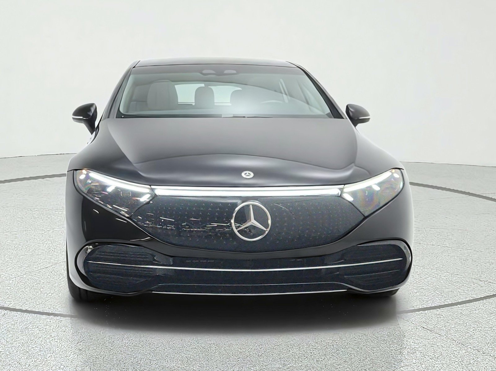 Certified Used 2024 Obsidian Black Metallic Mercedes-Benz EQS 450 4MATIC® Sedan image 2