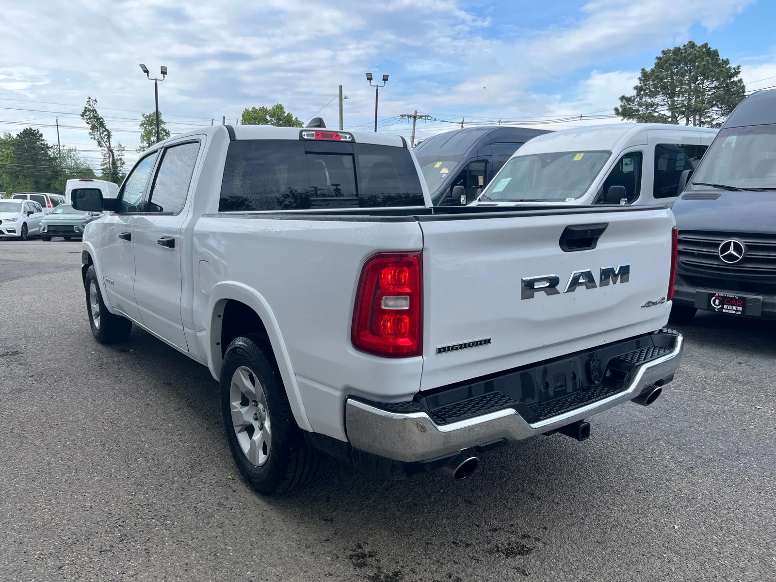 Used 2025 Bright White Clearcoat Ram Big Horn 4x4 image 5