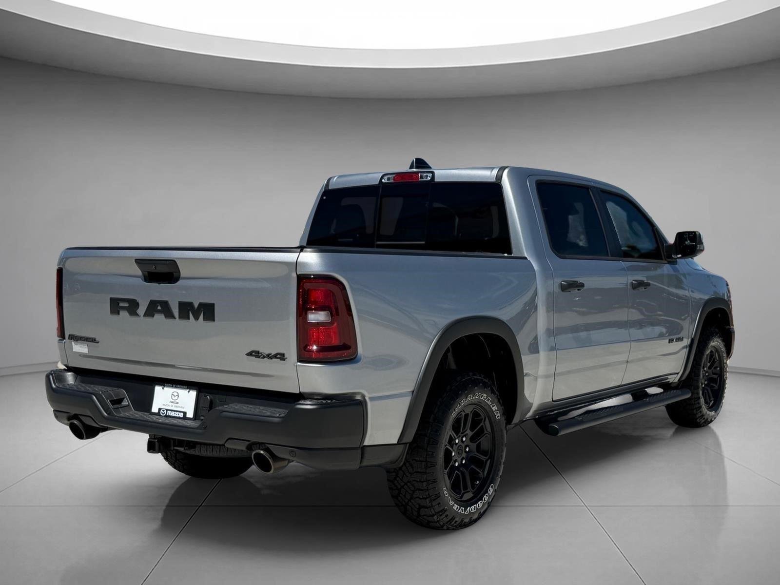 Used 2025 Billet Silver Metallic Clearcoat Ram Rebel image 2
