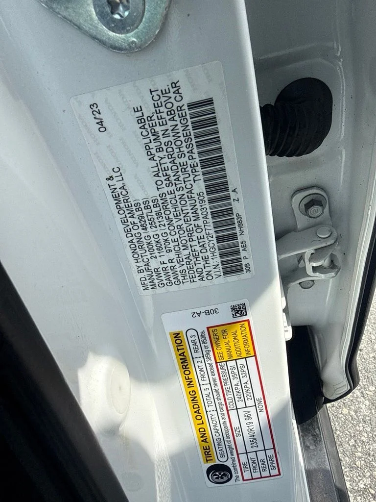 Used 2023 White Honda Sport-L image 27