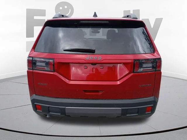 New 2026 Red Hot Pearl-Coat Exterior Paint Jeep Limited image 6