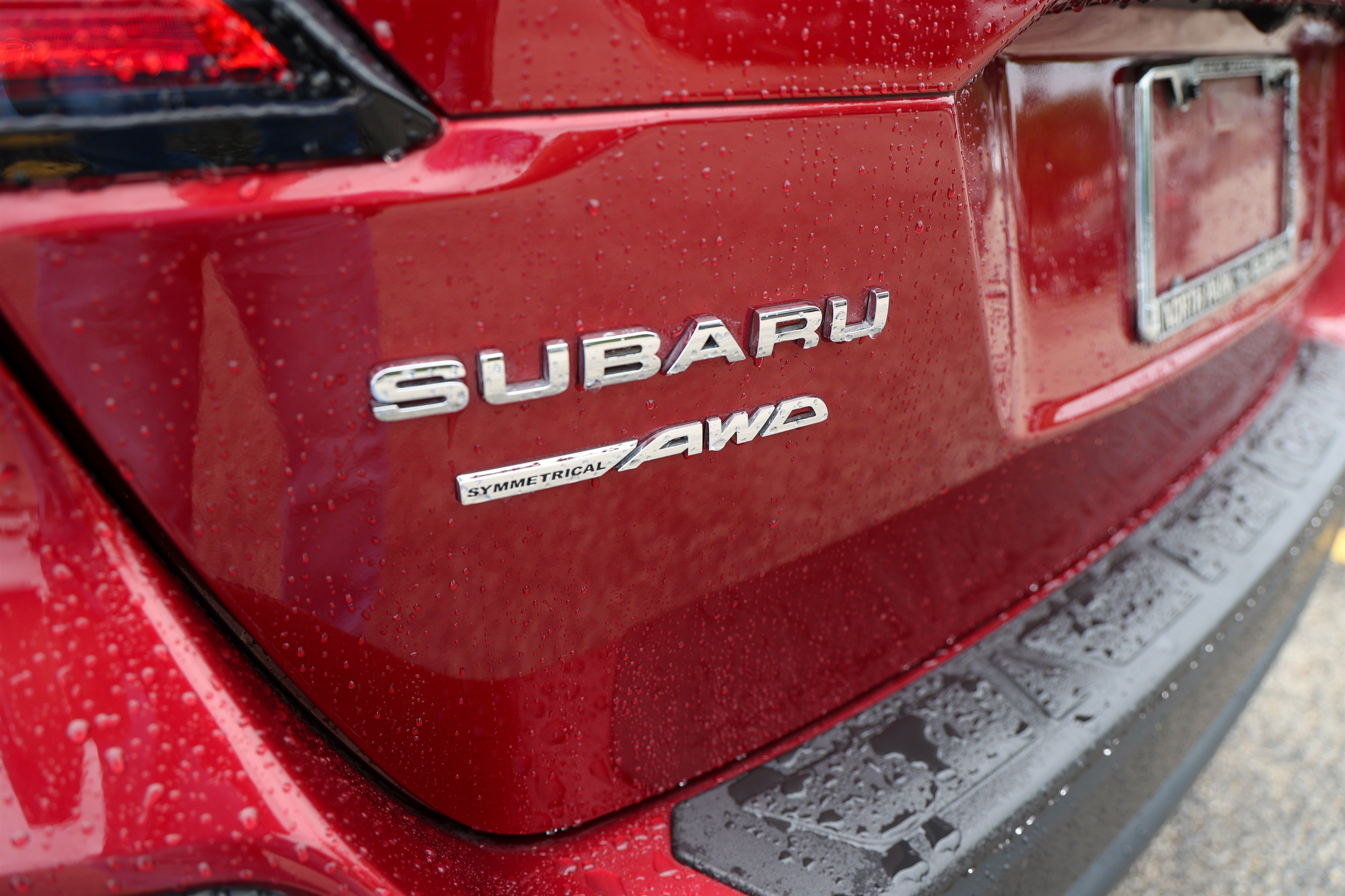 Used 2025 Crimson Red Pearl Subaru Premium image 9