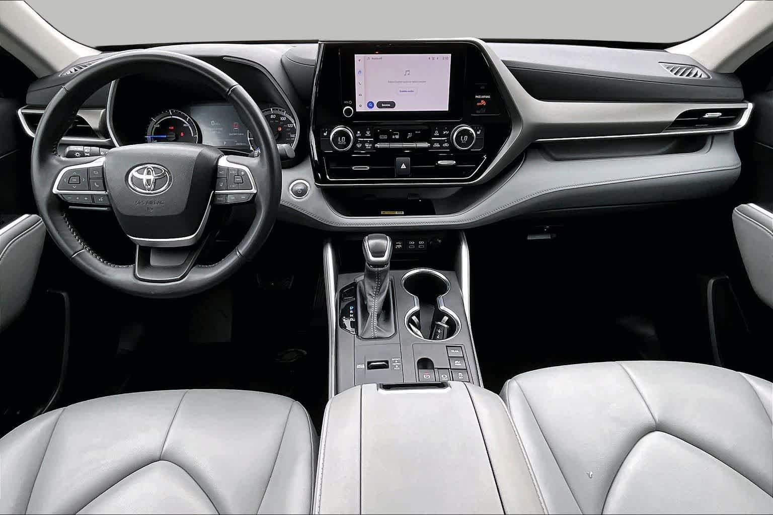 Used 2023 Midnight Black Metallic Toyota Hybrid XLE image 16