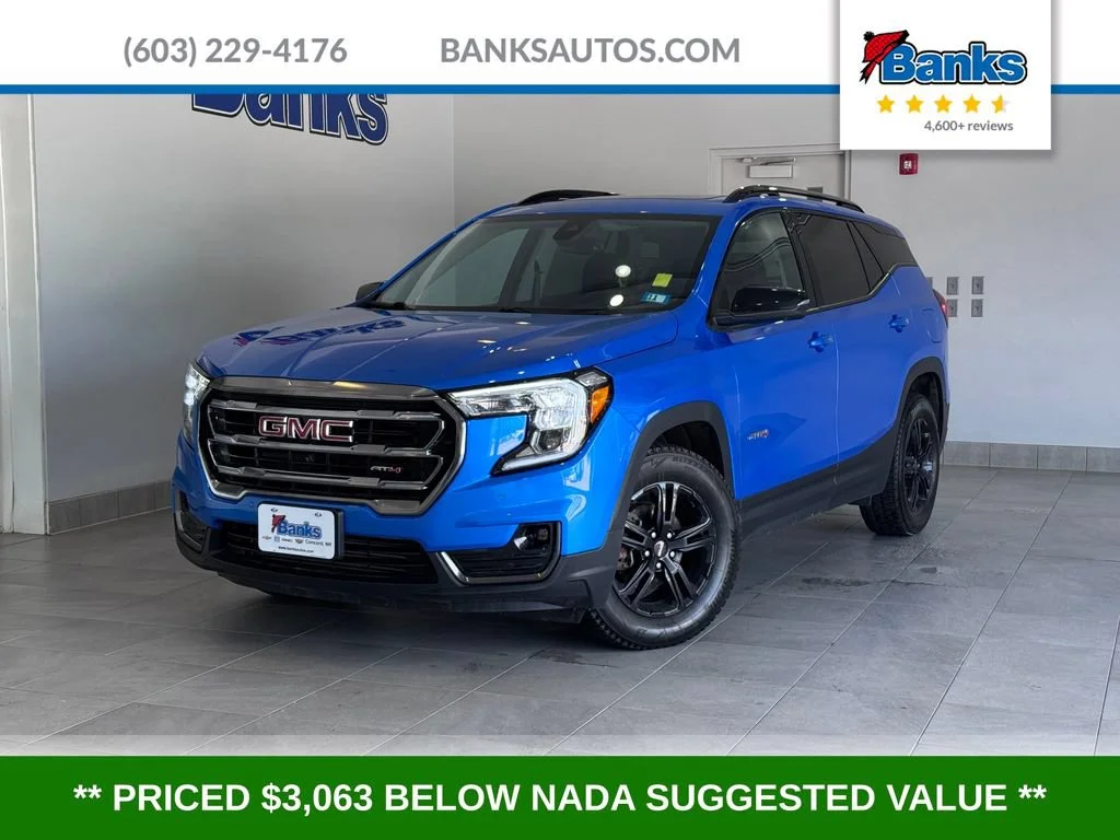 Certified Used 2024 Riptide Metallic GMC AT4 image 1