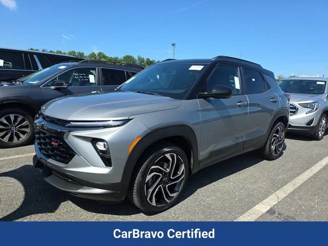 Certified Used 2024 Sterling Gray Metallic Chevrolet RS image 1