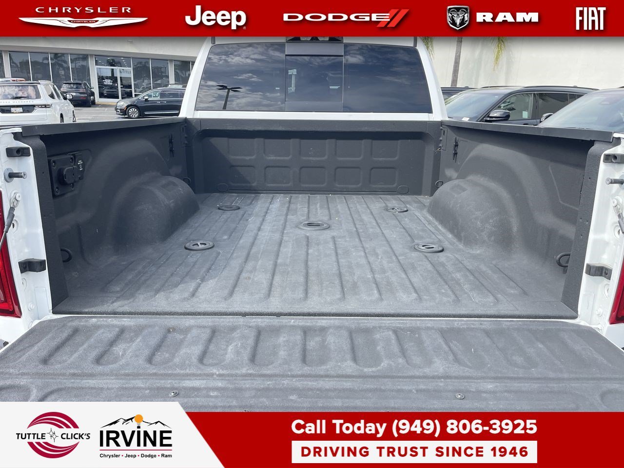 Used 2025 Bright White Clearcoat Ram Laramie image 40