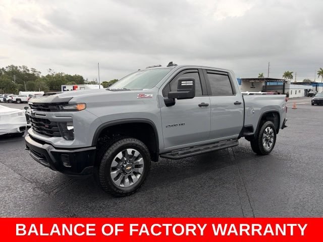 Certified Used 2025 Slate Gray Metallic Chevrolet Custom image 3