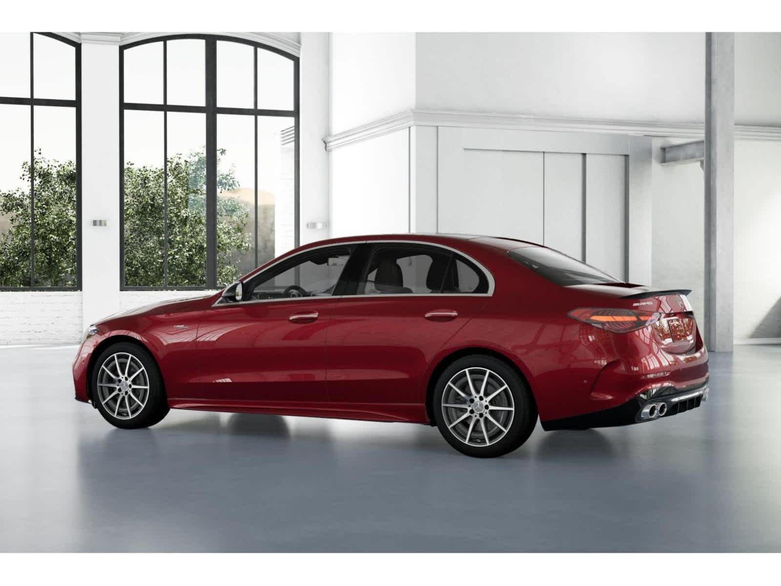 New 2026 MANUFAKTUR Patagonia Red Metallic Mercedes-Benz AMG® C 43 4MATIC® Sedan image 30