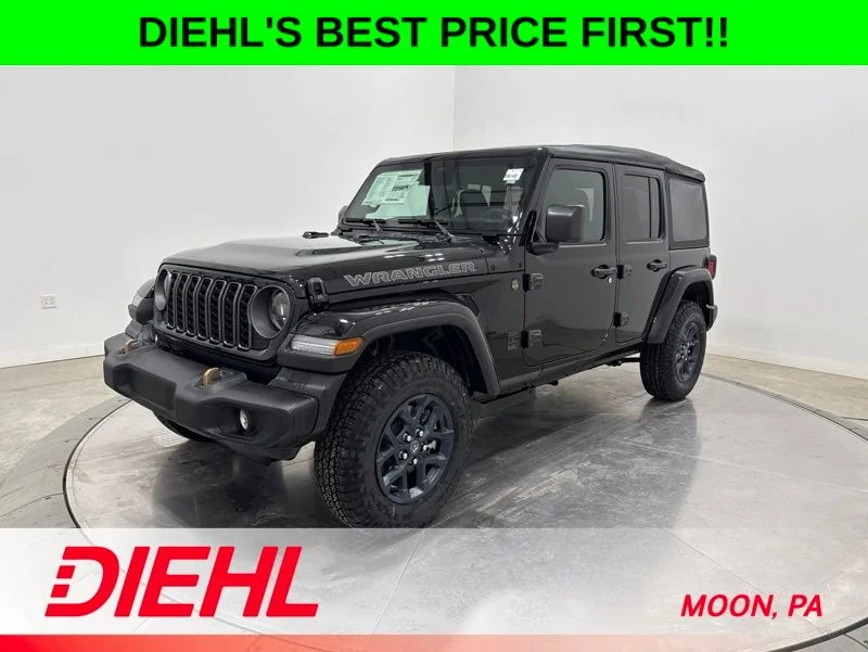 New 2026 Black Clear-Coat Exterior Paint Jeep 85th Anniversary Edition image 3