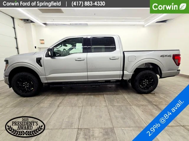 New 2026 Iconic Silver Metallic Ford XLT image 2
